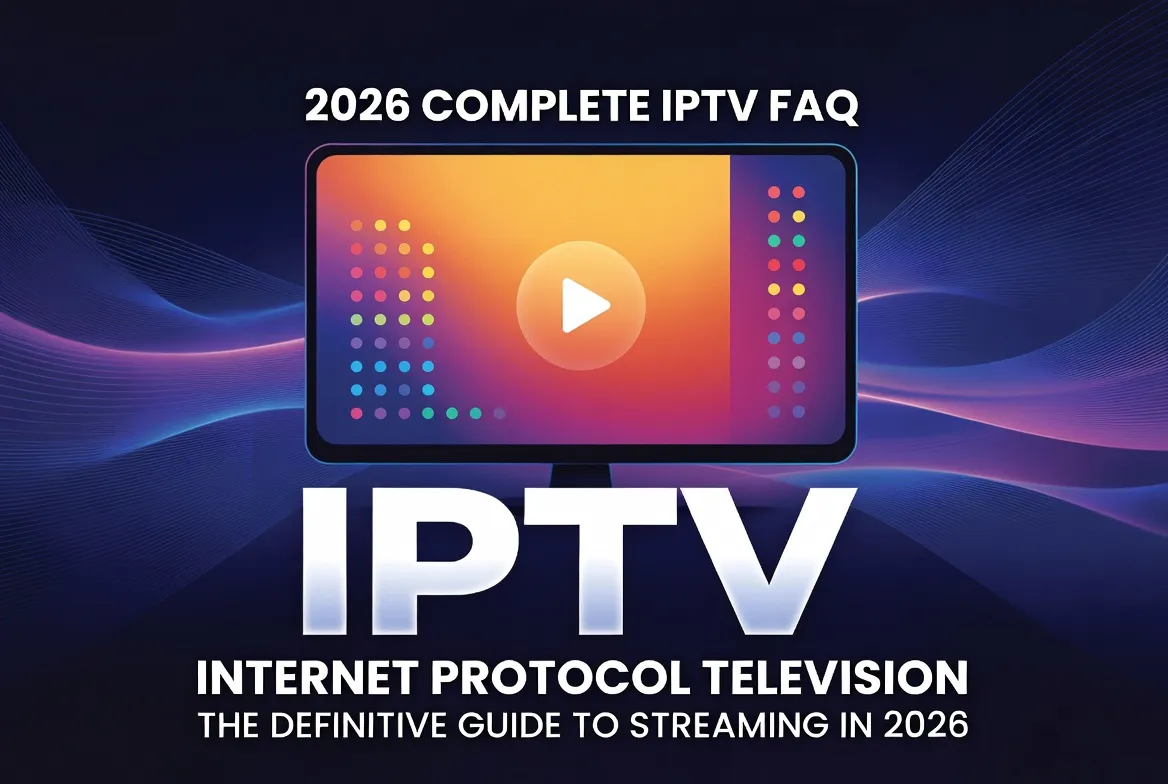 2026 Complete IPTV FAQ — definitive guide to streaming with 50 expert answers
