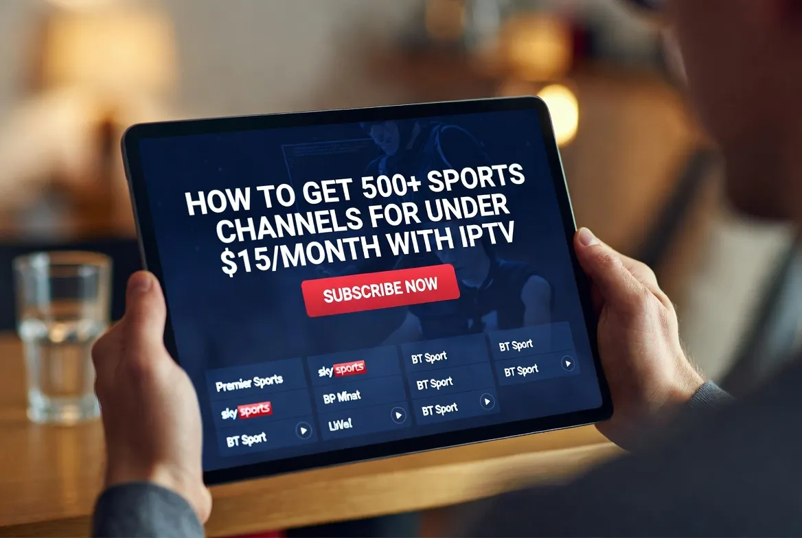 How to get 500+ sports channels for under $15/month with IPTV