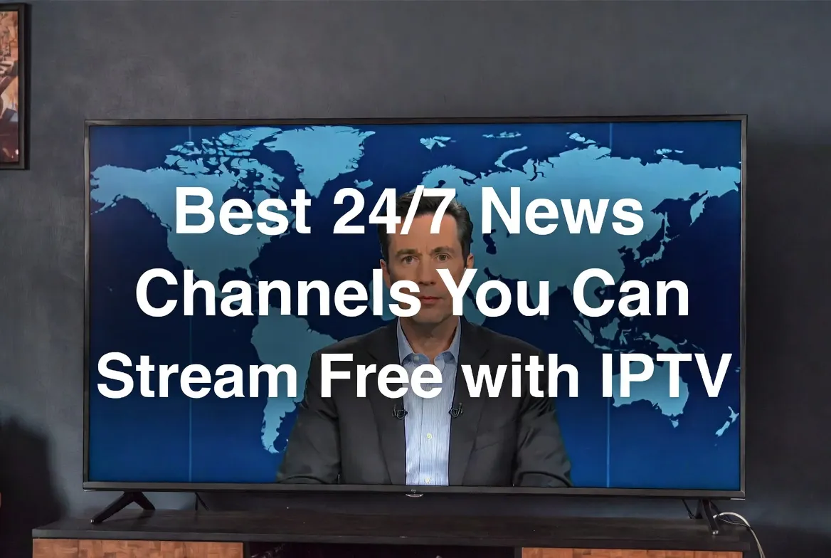 Best 24/7 news channels you can stream free with IPTV