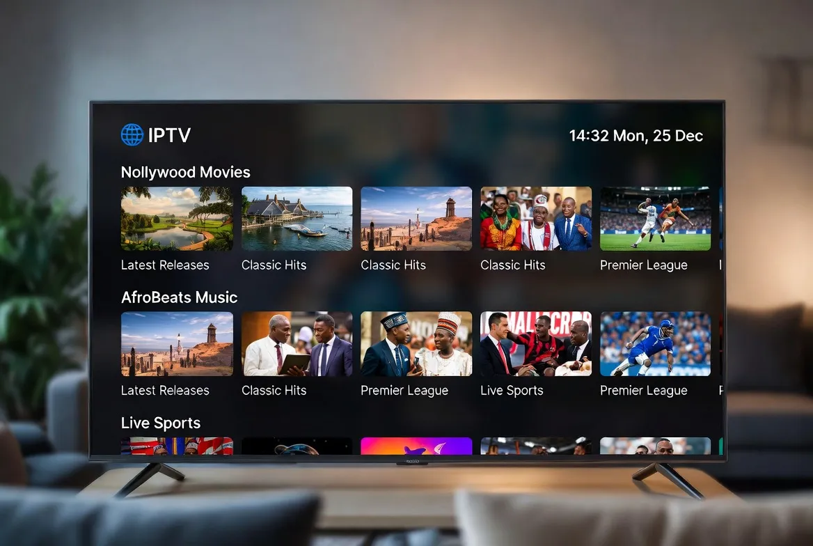 Best African IPTV channels — Nollywood movies, AfroBeats and live sports