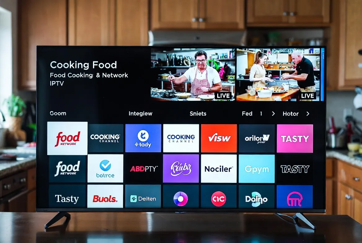 Best cooking and Food Network channels available on IPTV