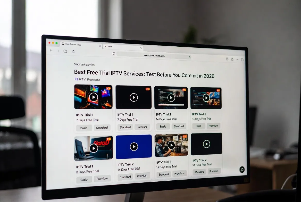 Best Free Trial IPTV Services: Test Before You Commit in 2026