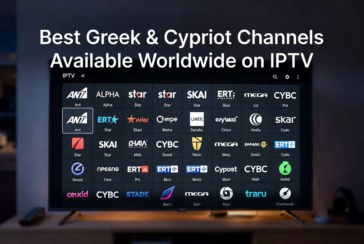 Best Greek and Cypriot TV channels available worldwide on IPTV
