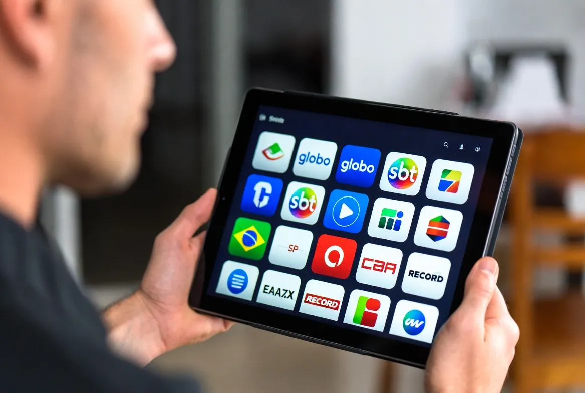 Best IPTV for Brazilian expats with Globo SBT and Record live on tablet