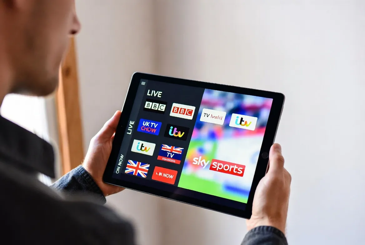 Best IPTV for UK expats — BBC, ITV and Sky Sports streaming on a tablet