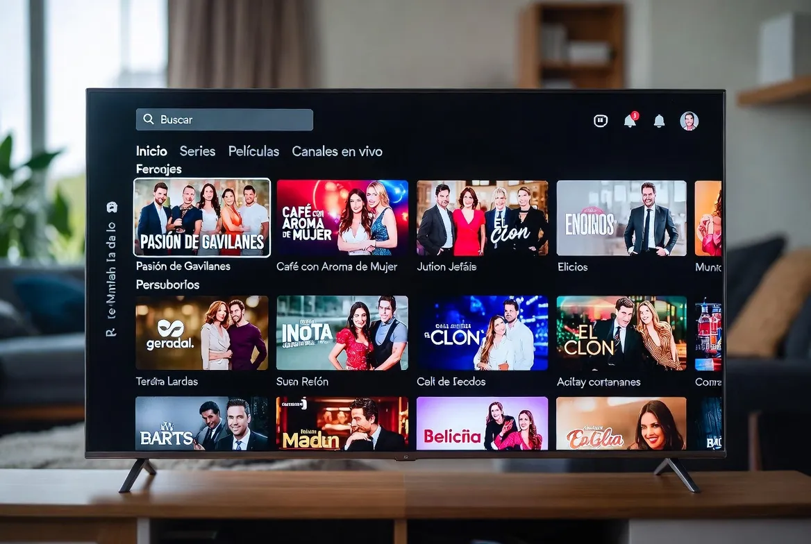 Best Spanish and Latin telenovela channels streaming on IPTV — Pasión de Gavilanes, Café con Aroma de Mujer