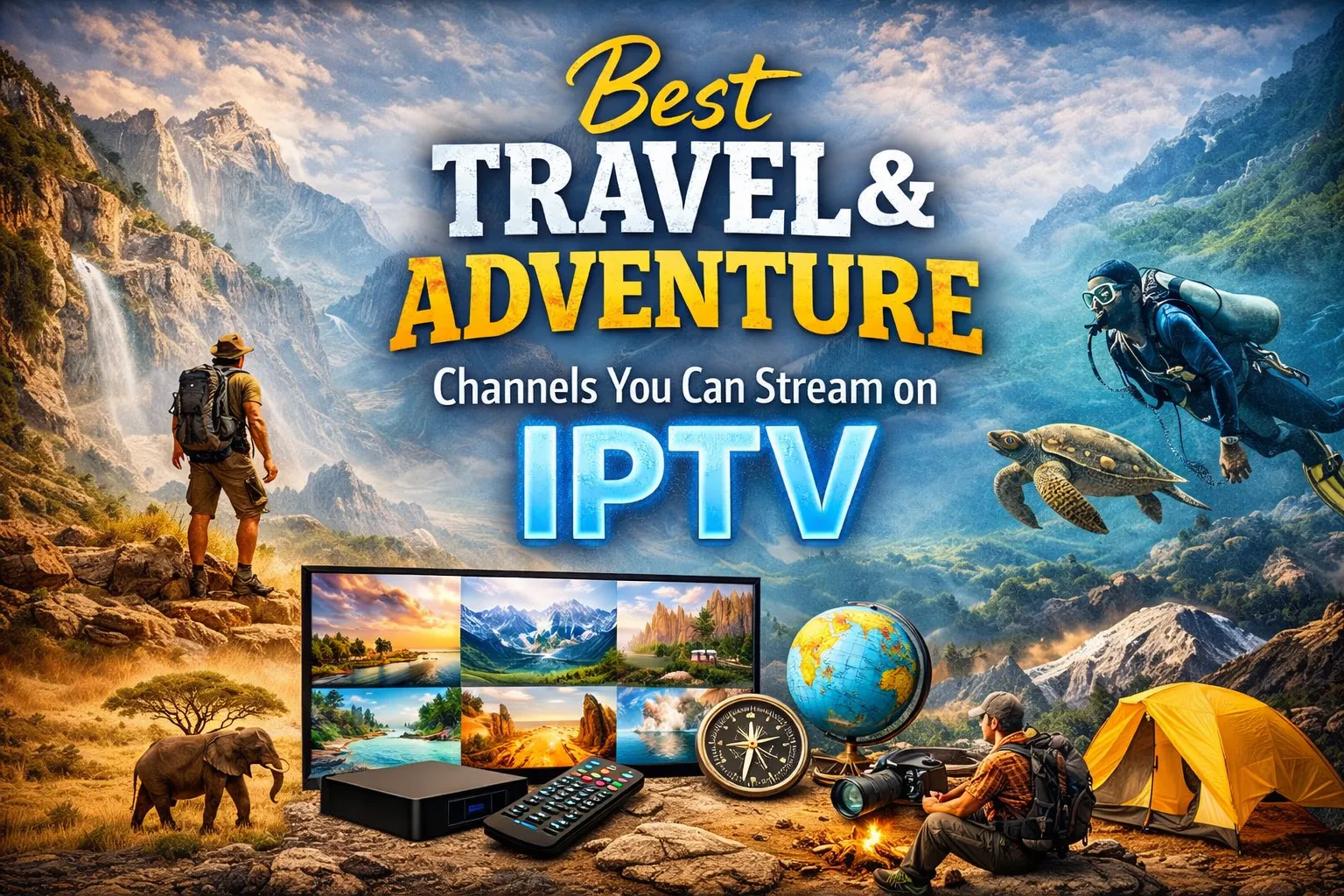 Best travel and adventure channels you can stream on IPTV