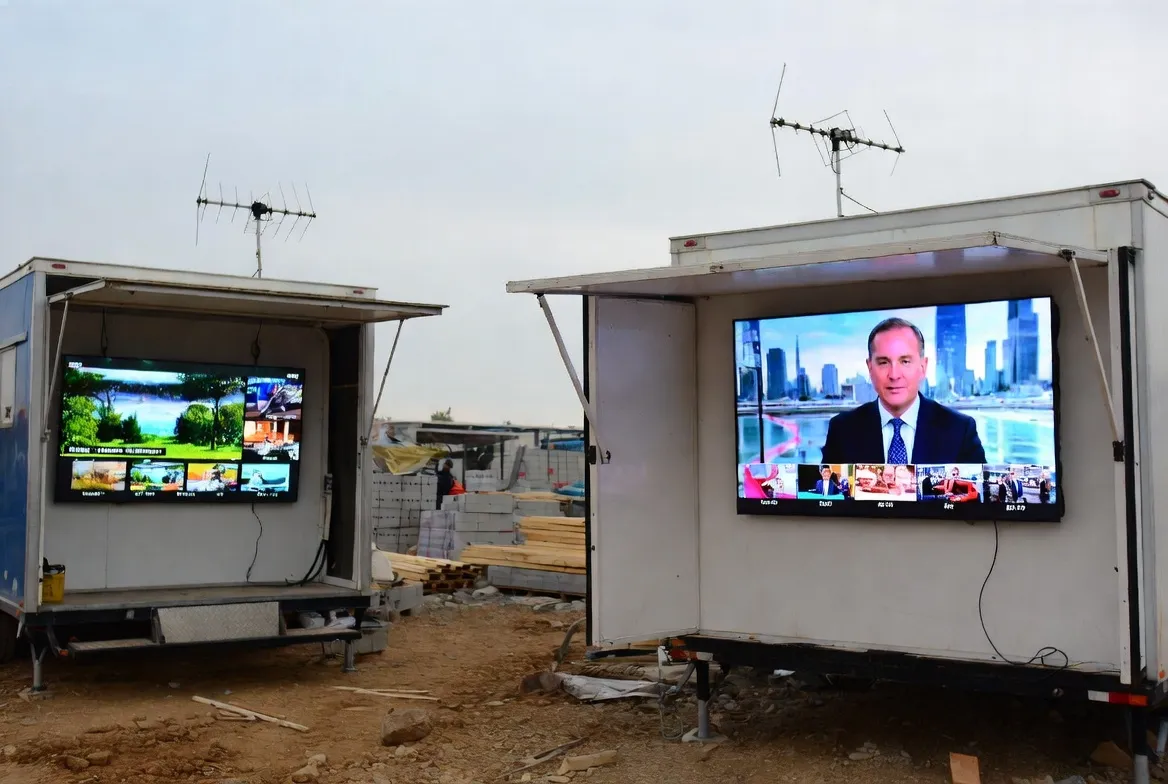 How construction site trailers use IPTV for crew morale