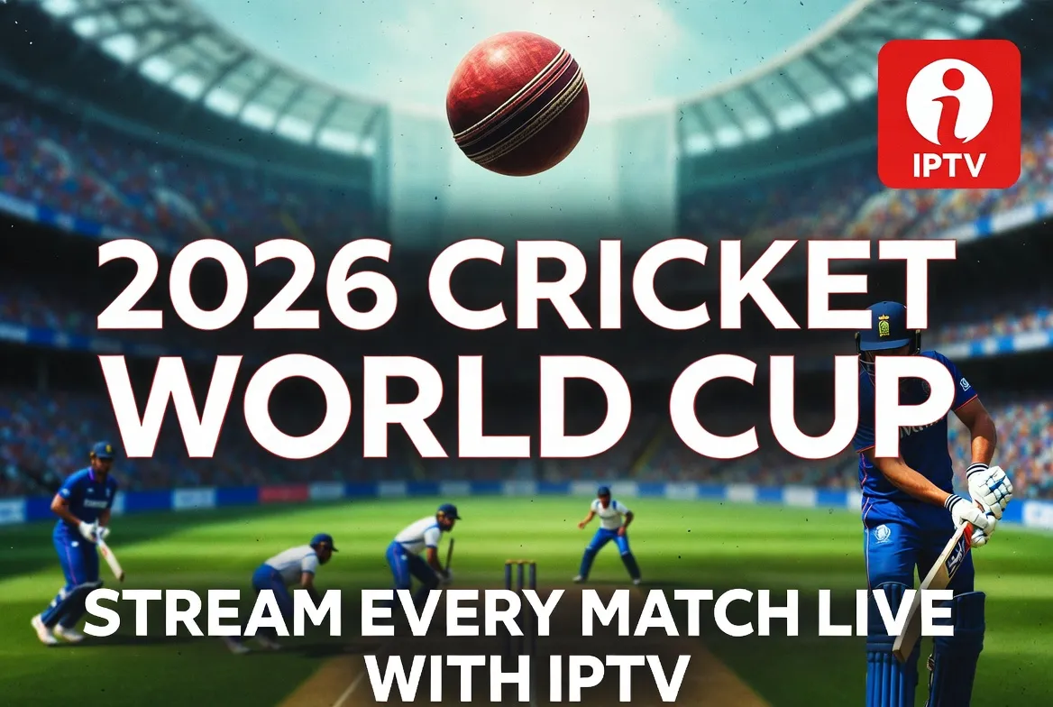 2026 Cricket World Cup live streaming with IPTV — every match in HD and 4K