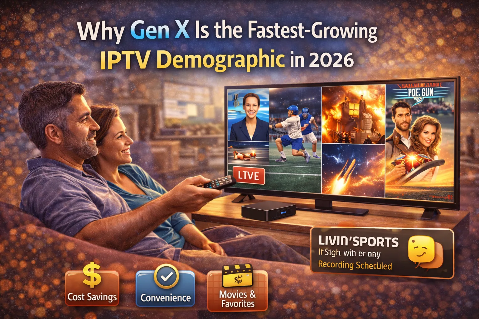 Why Gen X is the fastest-growing IPTV demographic in 2026