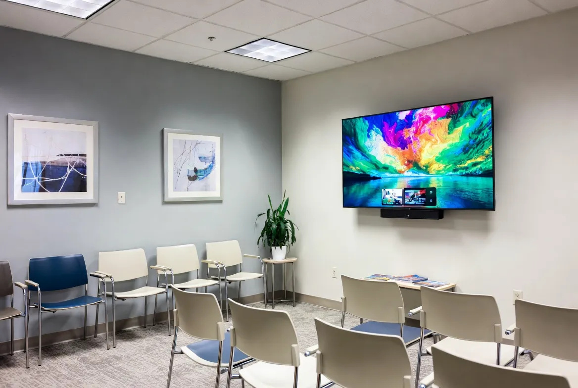 Why healthcare waiting rooms are switching to IPTV in 2026
