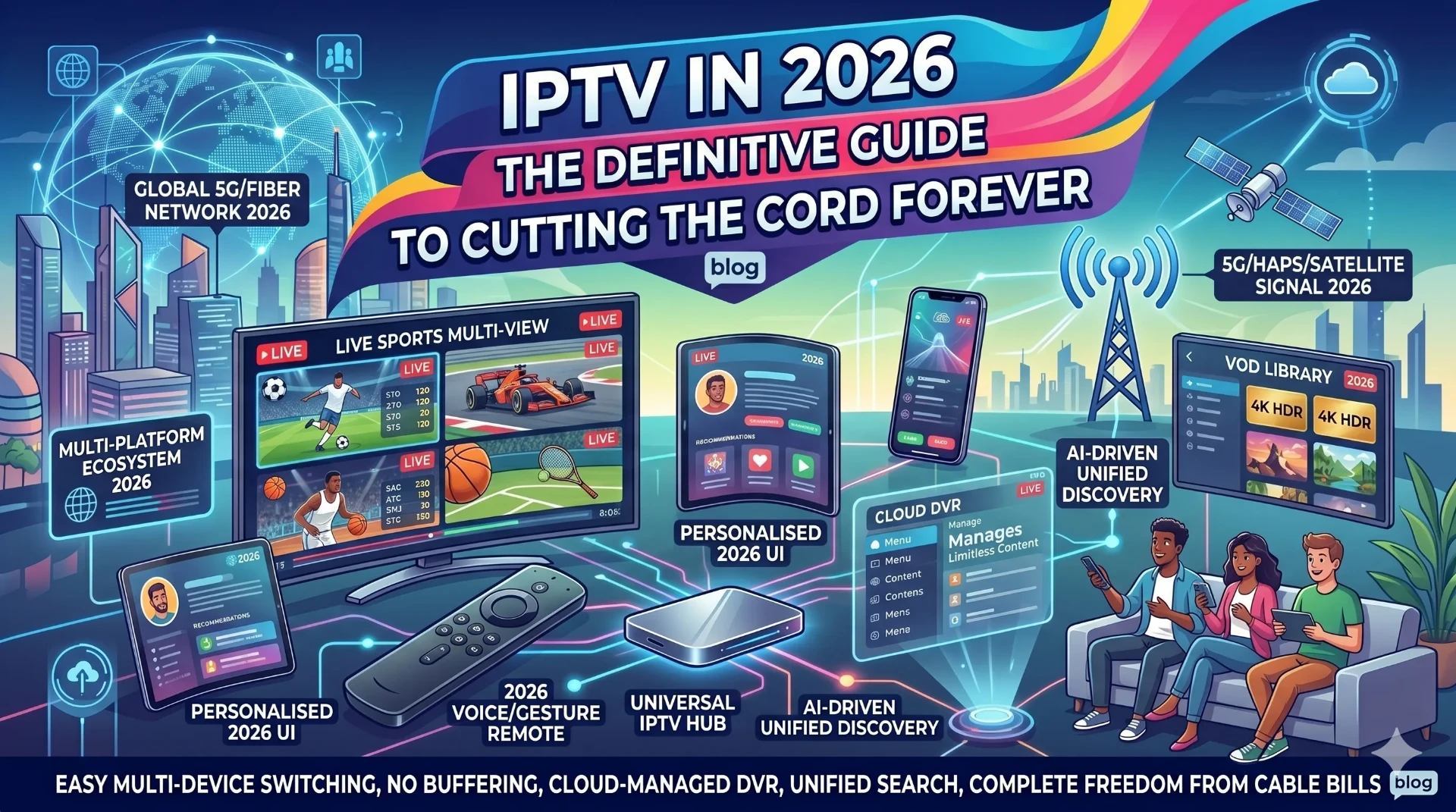IPTV in 2026 definitive guide to cutting the cord forever