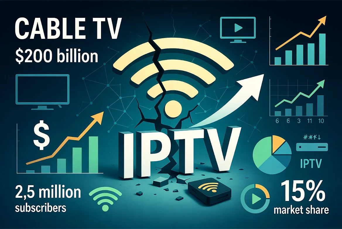 How IPTV Is Disrupting the $200 Billion Cable Industry in 2026