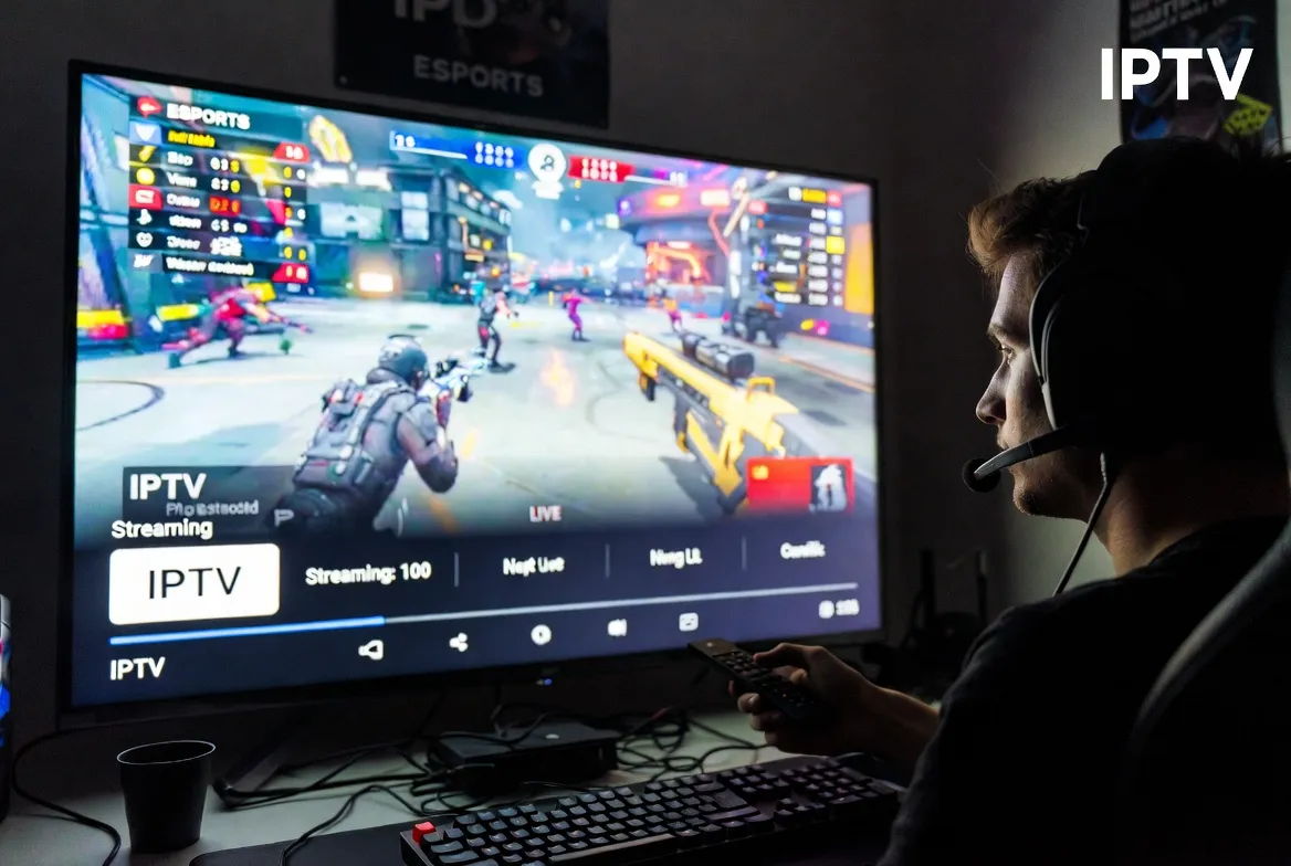 IPTV for gaming and esports — stream tournaments live