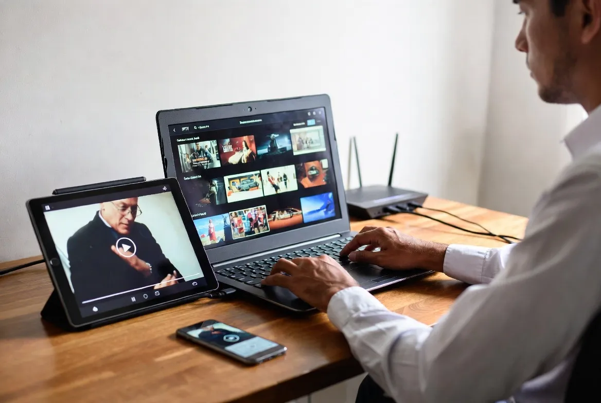 IPTV favorites sync across devices — one account, every screen