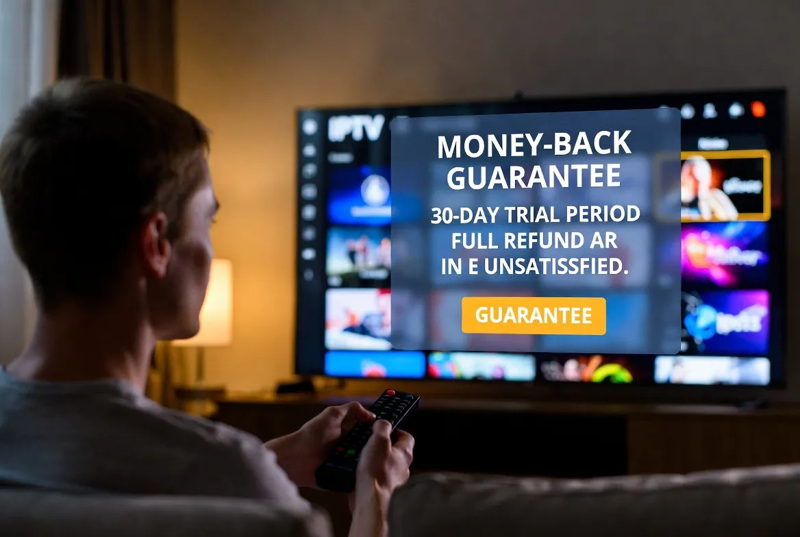 IPTV money-back guarantee — risk-free streaming explained