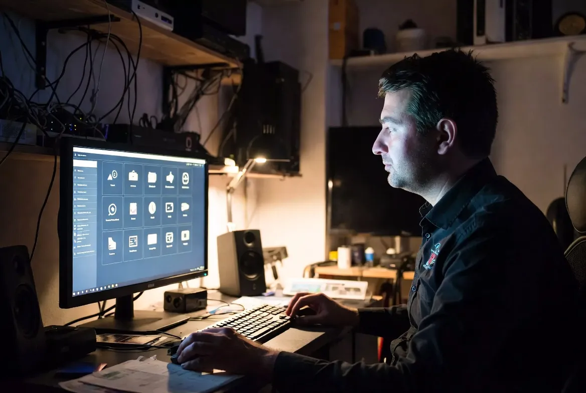 IPTV technician troubleshooting playback issues