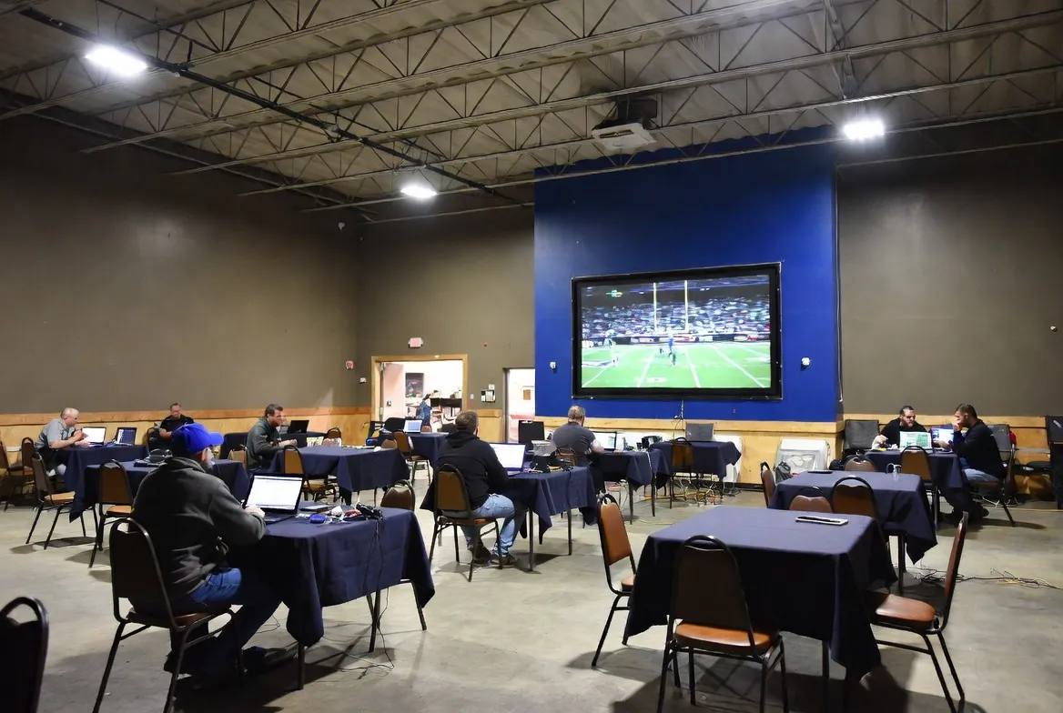 IPTV for truck stops with trucker lounge entertainment on big screen