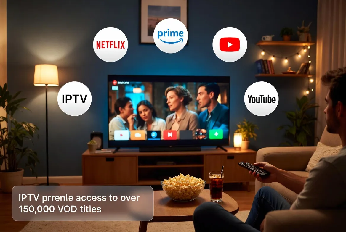 Movie Night Revolution: How IPTV Gives You Access to 150,000+ VOD Titles