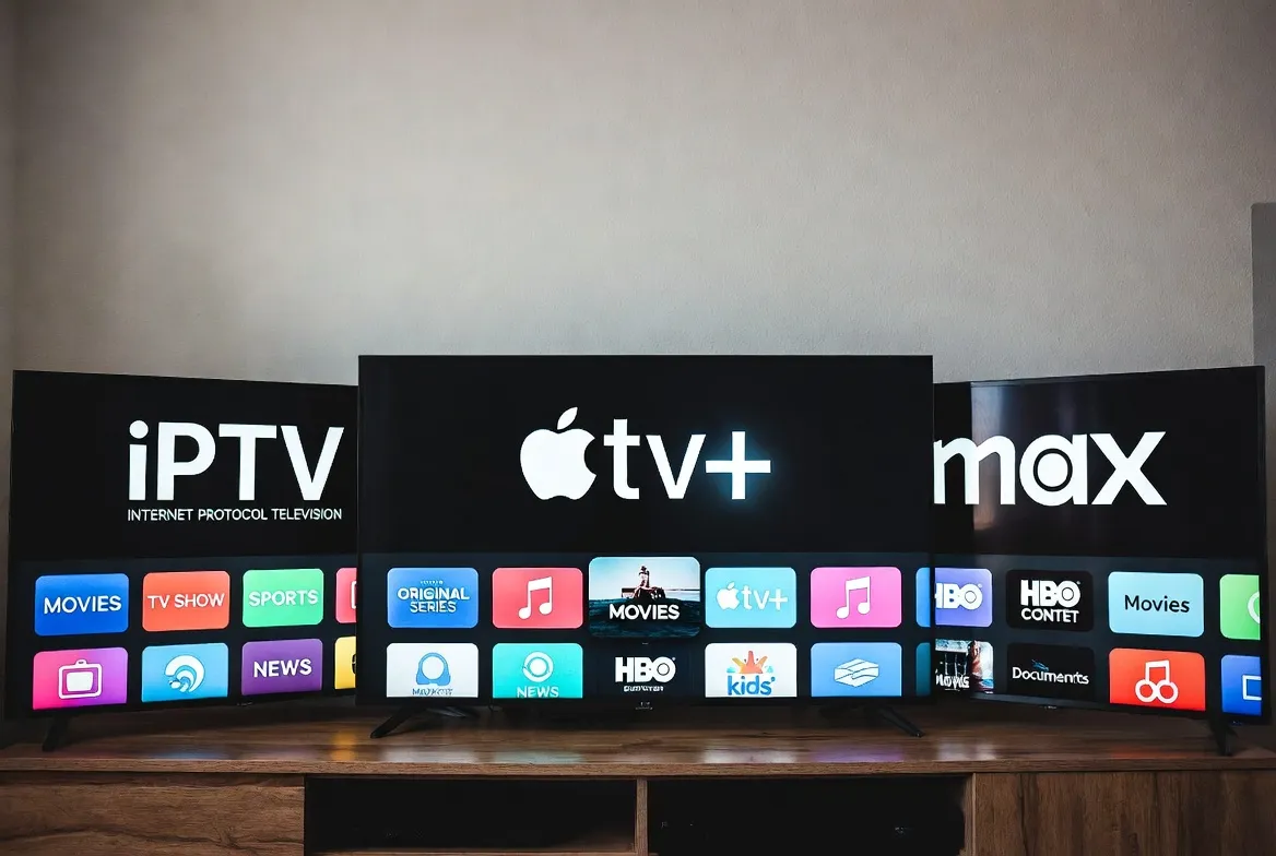 IPTV vs Apple TV Plus vs Max content library comparison