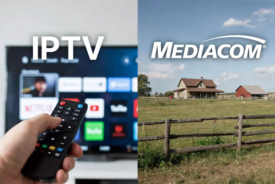 IPTV vs Mediacom — rural America's best streaming alternative