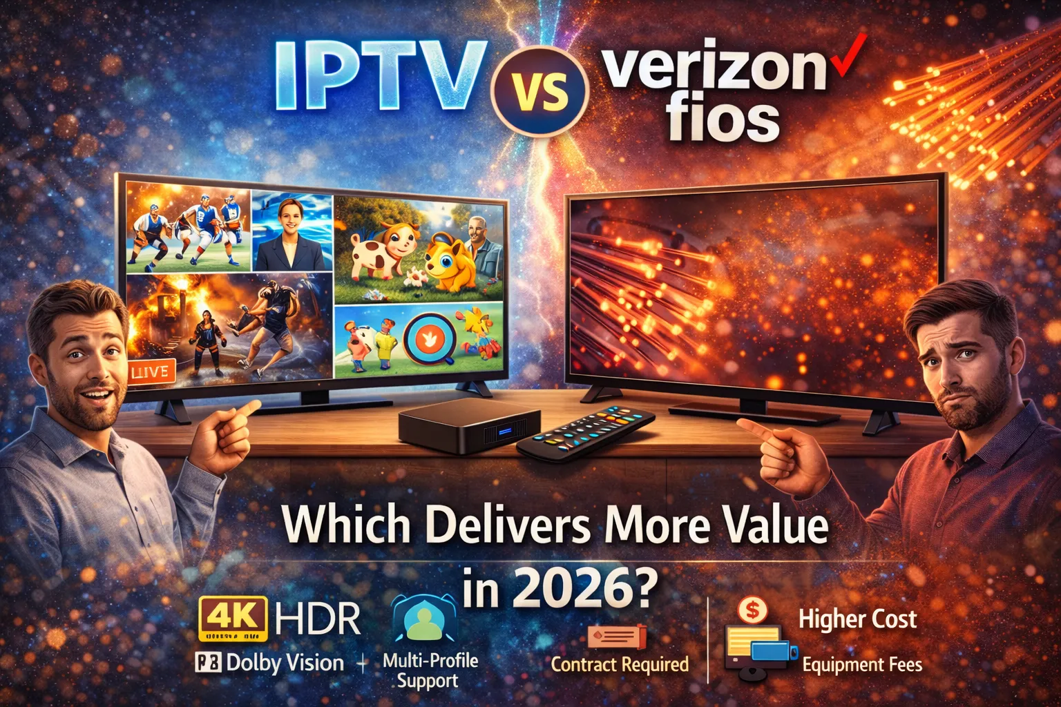 IPTV vs Verizon Fios — which delivers more value in 2026
