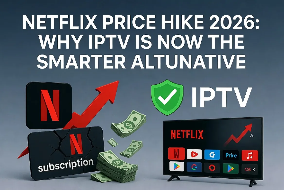 Netflix Price Hike 2026: Why IPTV Is Now the Smarter Alternative
