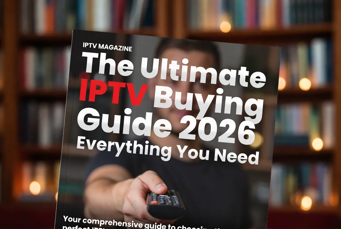 The Ultimate IPTV Buying Guide 2026 magazine cover