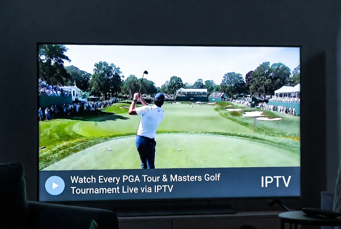 Watch every PGA Tour and Masters golf tournament live via IPTV