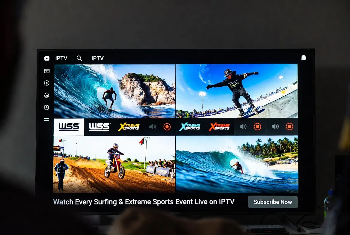 Watch every surfing and extreme sports event live on IPTV