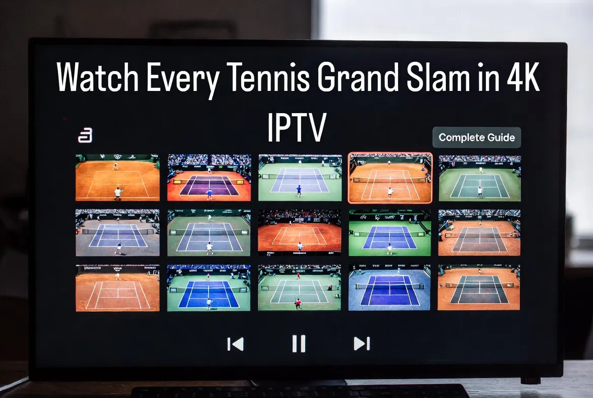 Watch every tennis Grand Slam in 4K with IPTV — complete guide