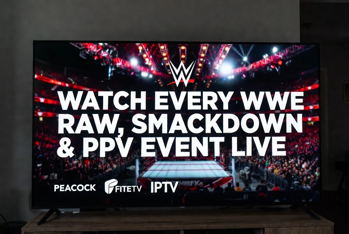 Watch every WWE Raw, SmackDown and PPV event live with IPTV